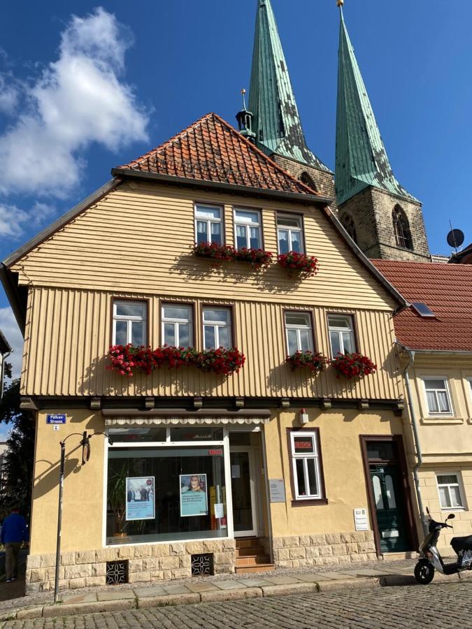 Апартаменти Zum Mathildenbrunnen Кведлінбург Екстер'єр фото